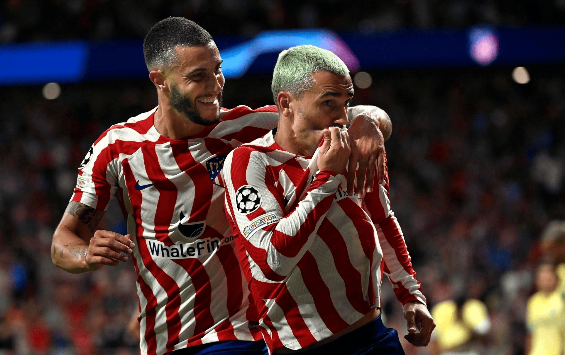 巴黎圣日耳曼主场战胜马德里竞技